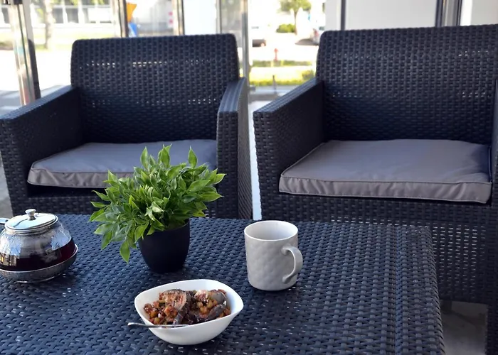 Lägenhet Srebrny Z Garazem Kołobrzeg