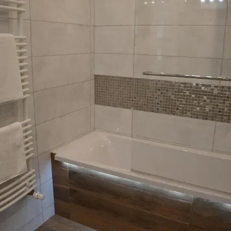 Srebrny Z Garazem Daire